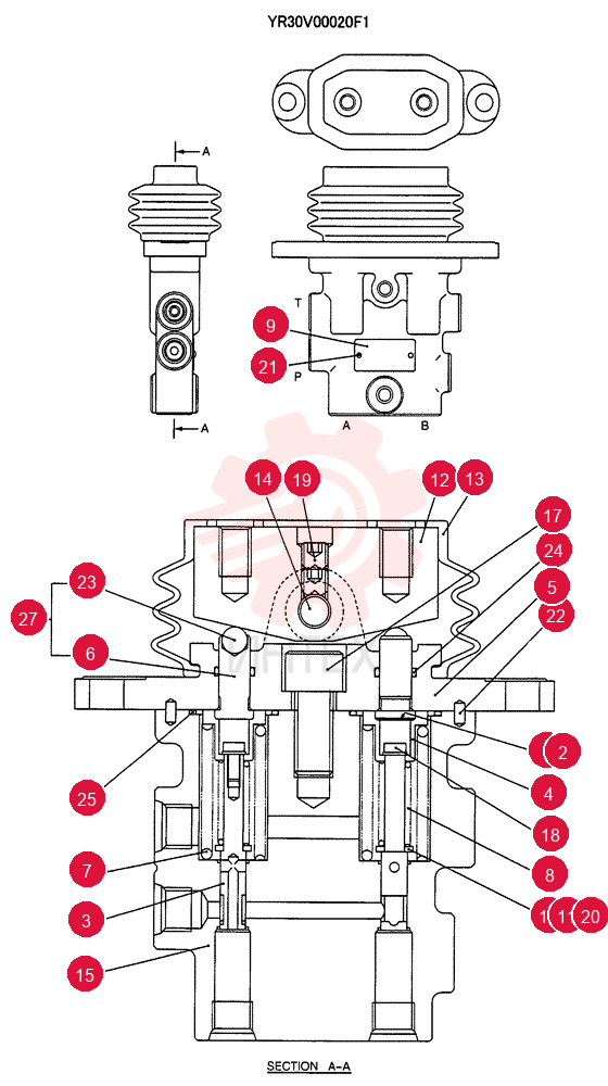 VALVE YR30V00020F1