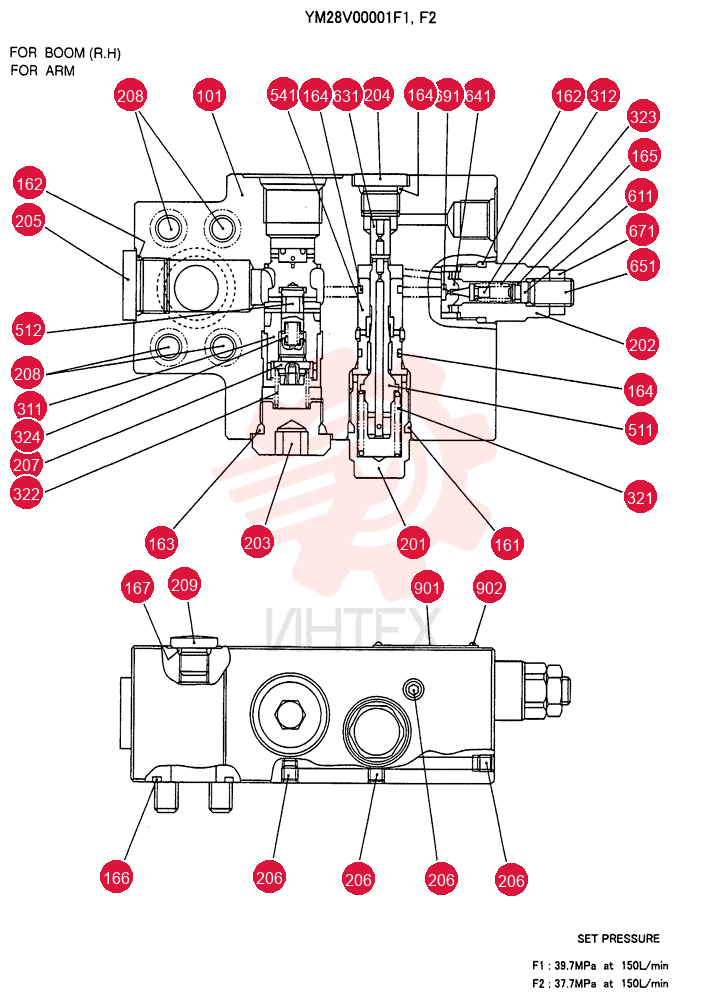 VALVE YM28V00001F2