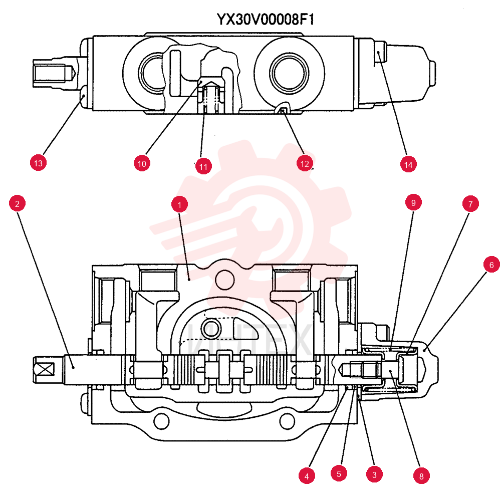 VALVE SECTION YX30V00008F1