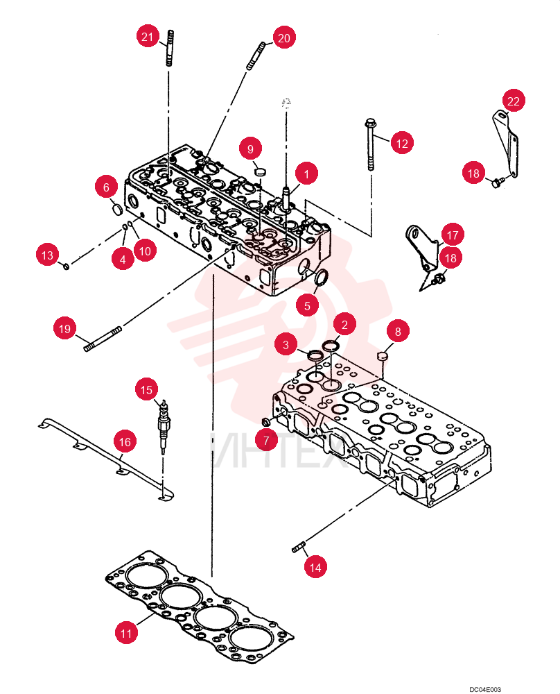 CYLINDER HEAD VI8971418211