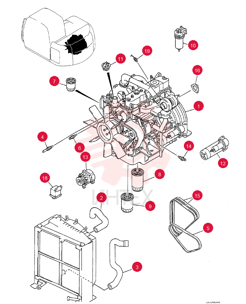 ENGINE YY02P00011F1
