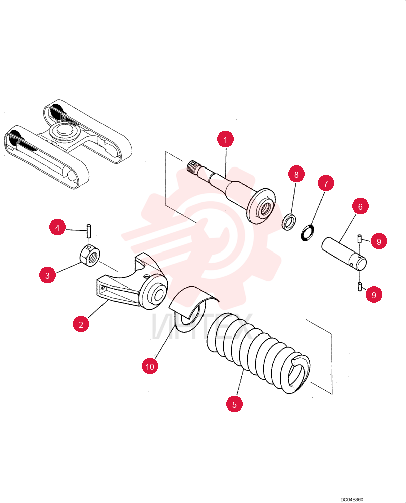 IDLER YX54D00002F1