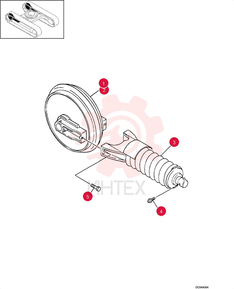IDLER YX52D00009F1