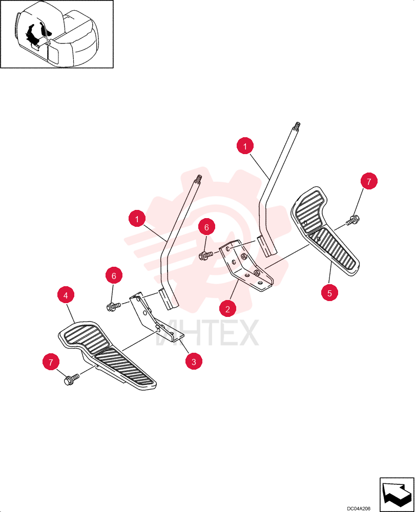 LEVER ASSY. YV50M00003F1