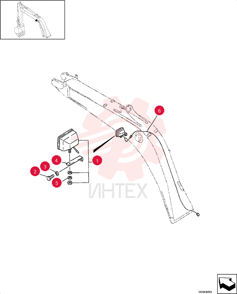LIGHT ASSY. YV80E00001F1