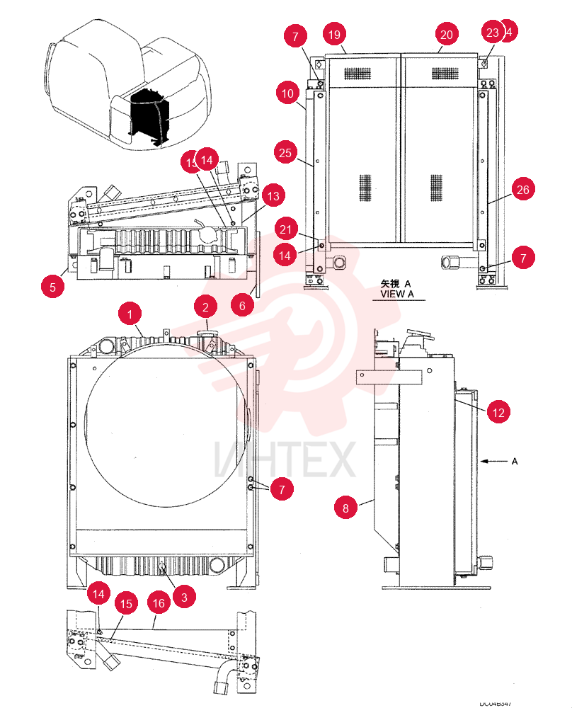 RADIATOR YY05P00004F1