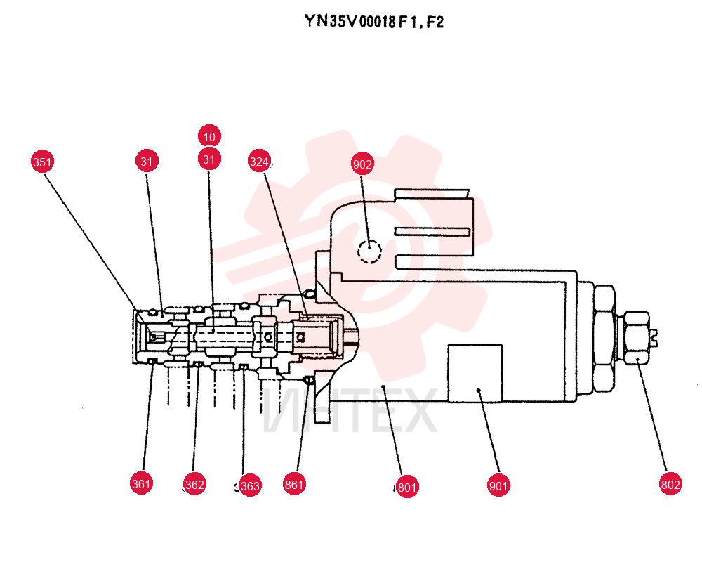 SOLENOID VALVE YN35V00018F2
