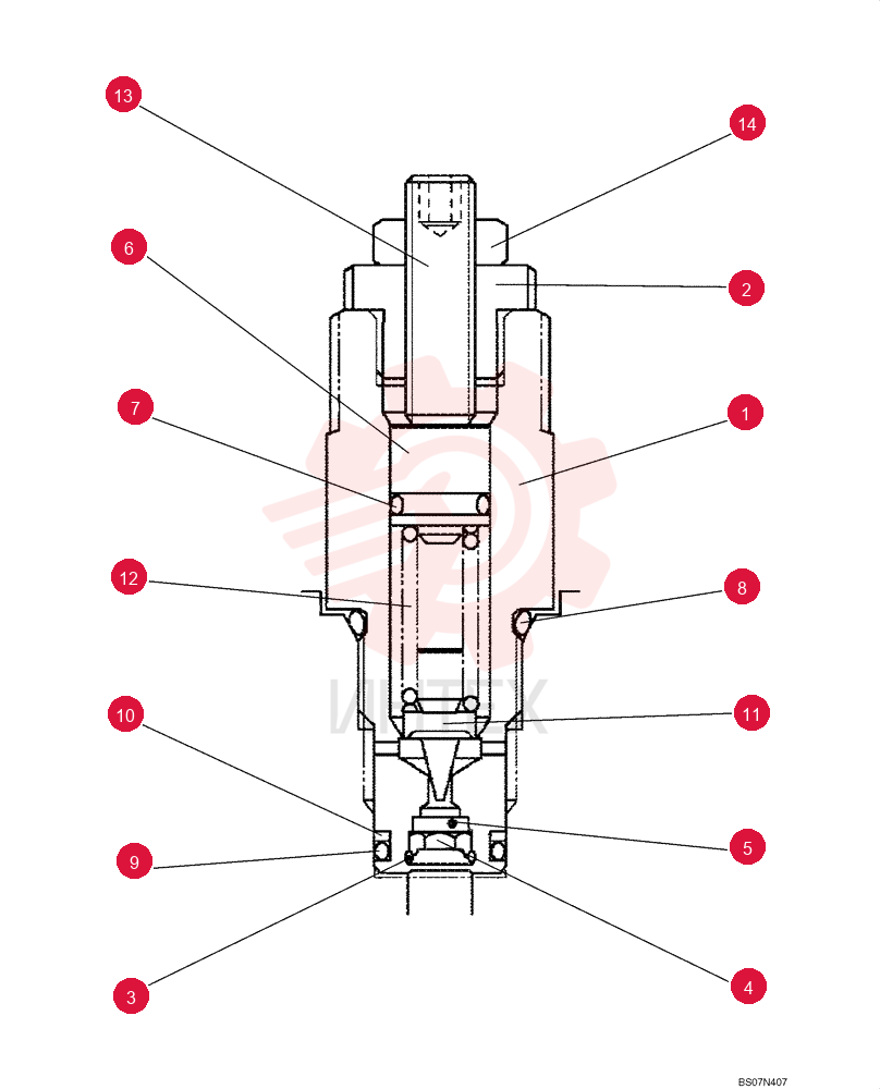 Assembly, Relief YB22V00001F1