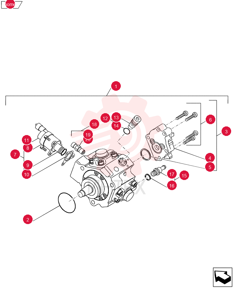 FUEL INJECTION PUMP VA32G6100300 (2)