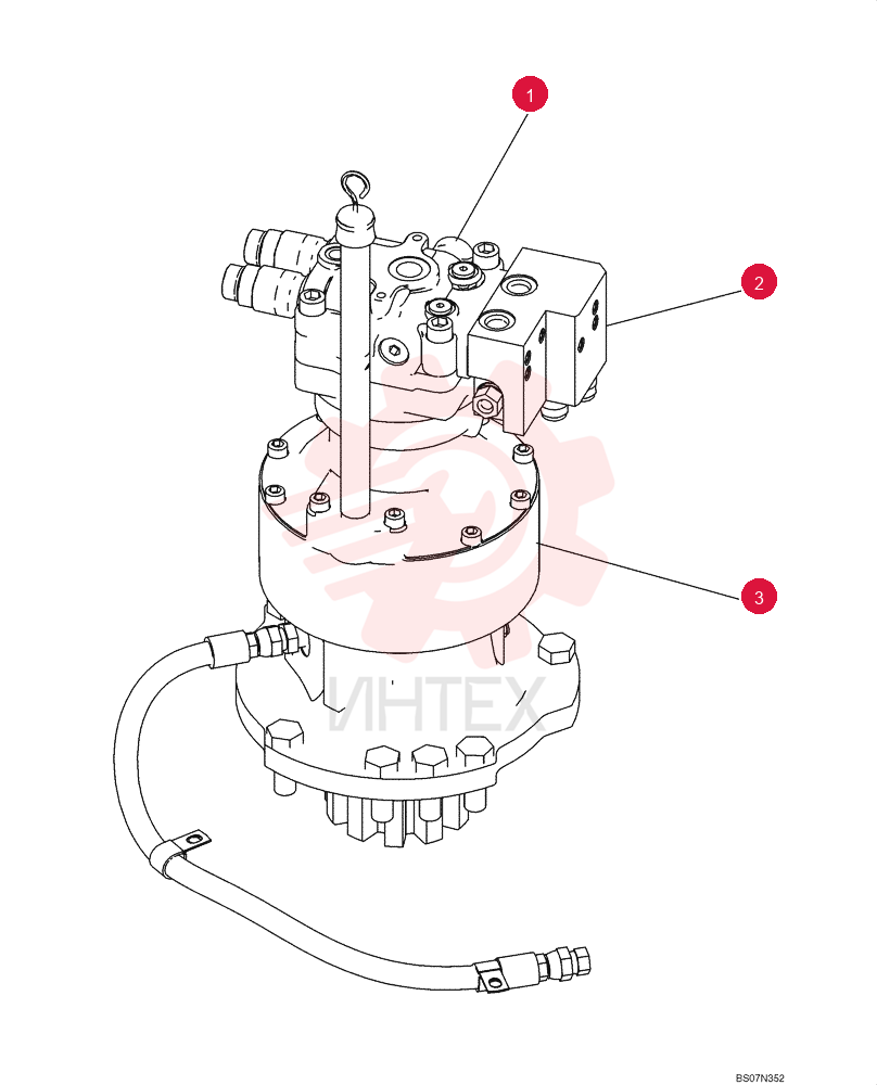 HYDRAULIC MOTOR YY15V00021F1