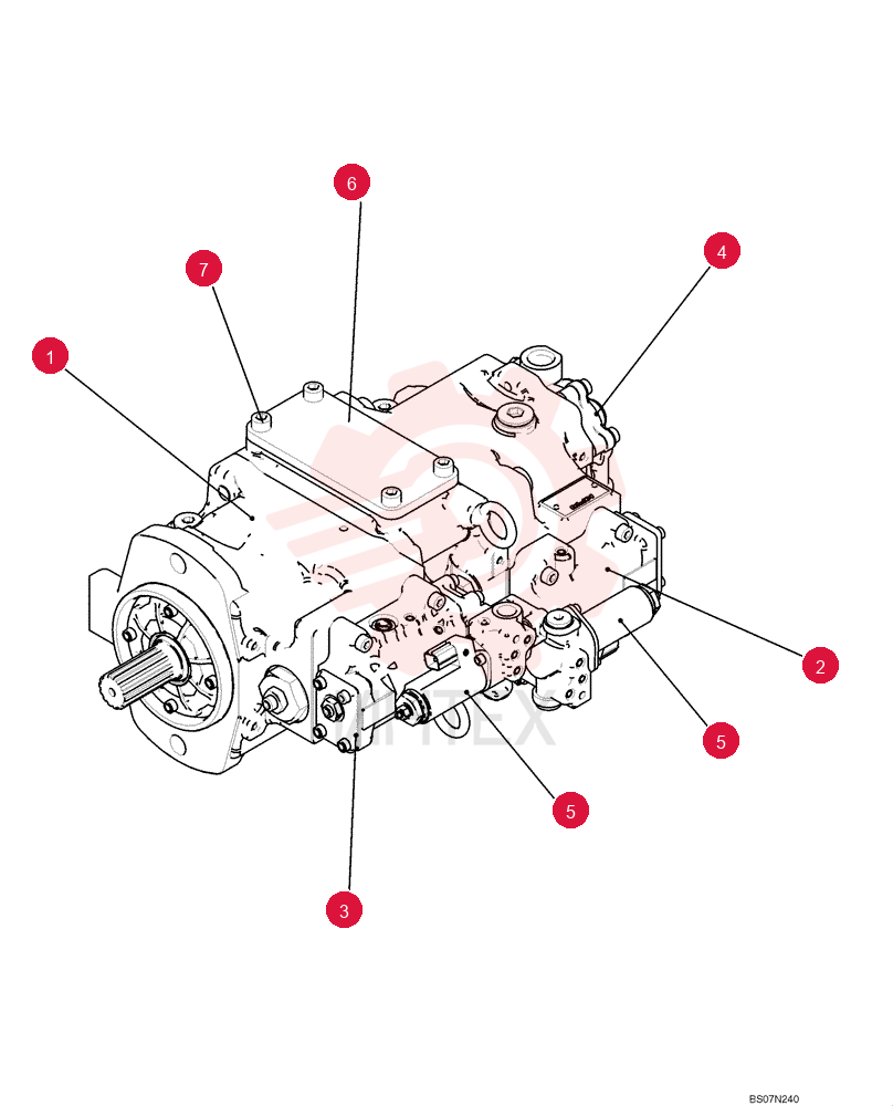 HYDRAULIC PUMP YY10V00009F1 (1)