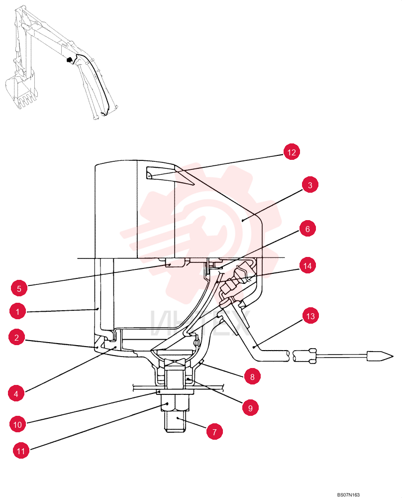 LIGHT ASSY. YW80S00001F1 (1)