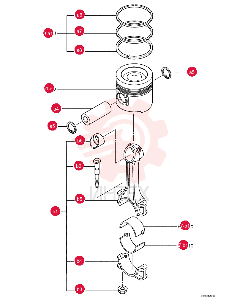 PISTON VA32F1720100
