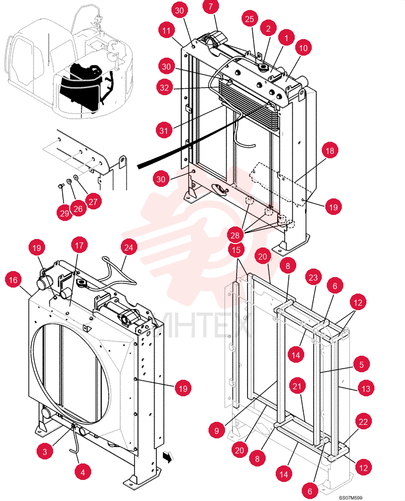 RADIATOR YY05P00031S001