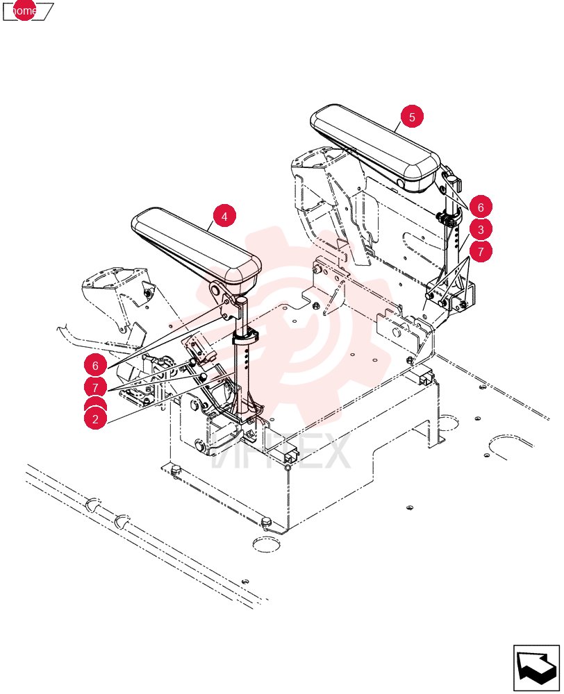 ARMREST YN25M01233F1