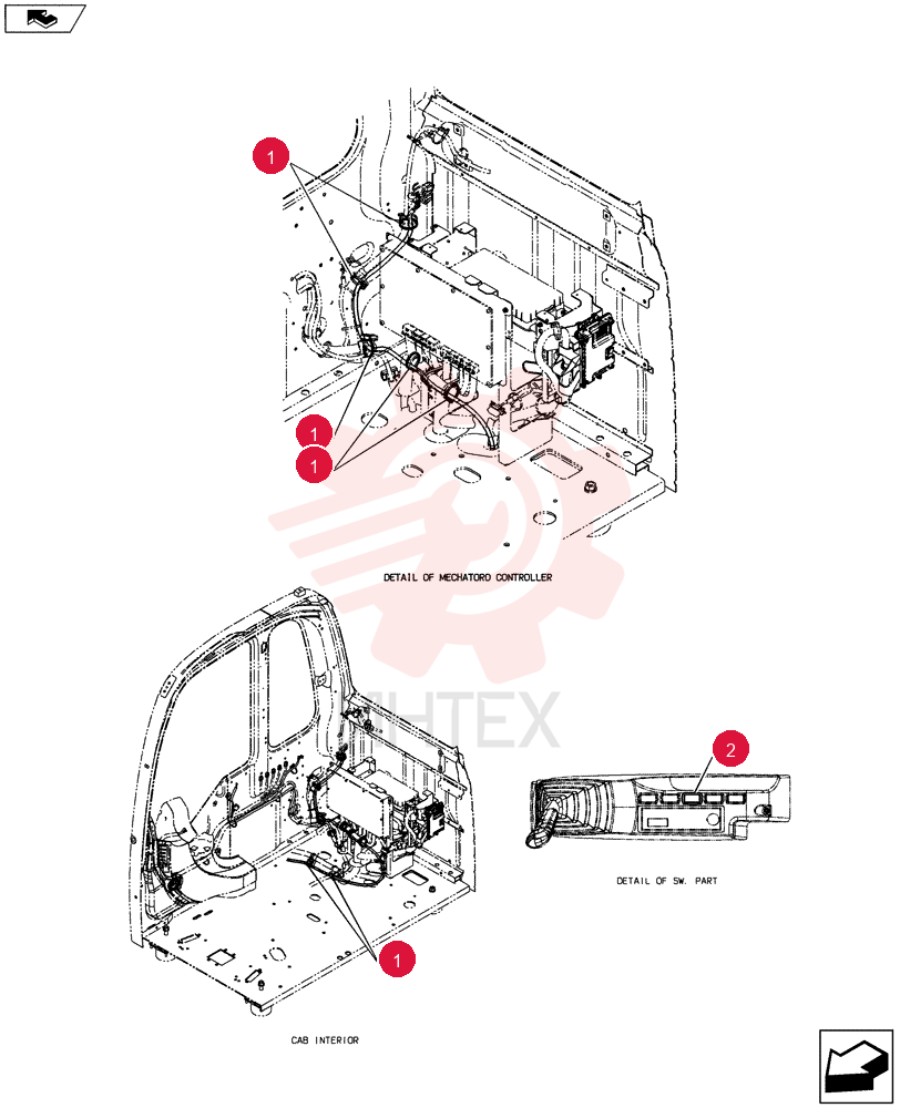 CABLE TIE,188mm L PY01P01043D3 (1)