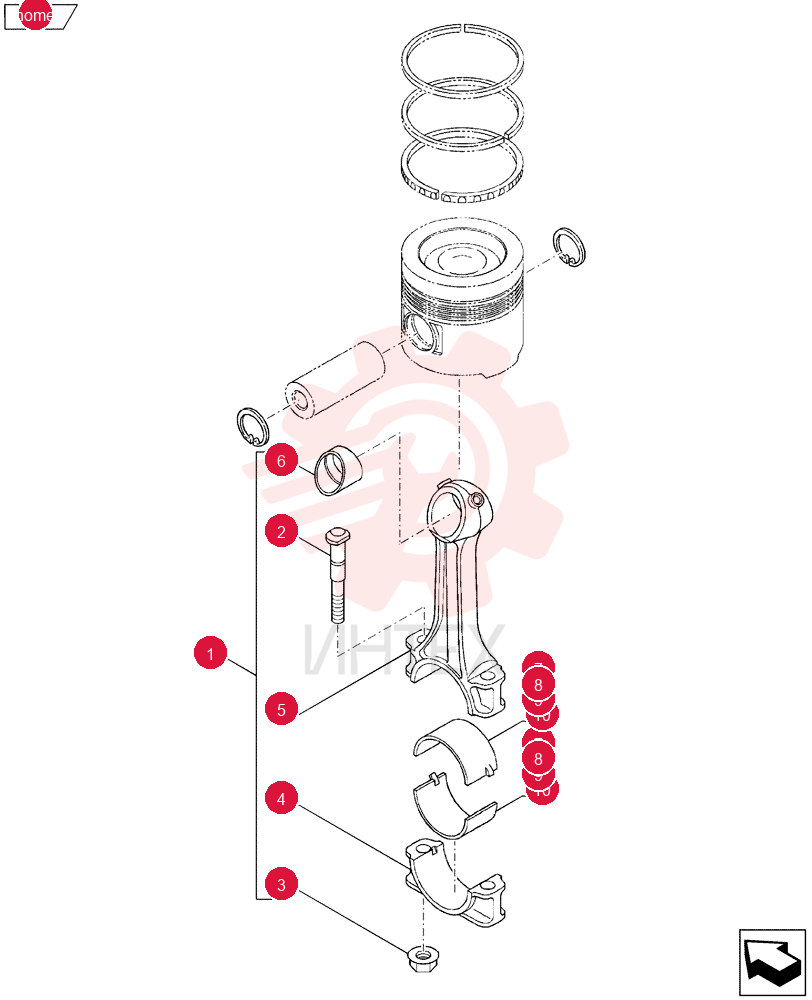 Connecting, Includes Ref. 2 - 6