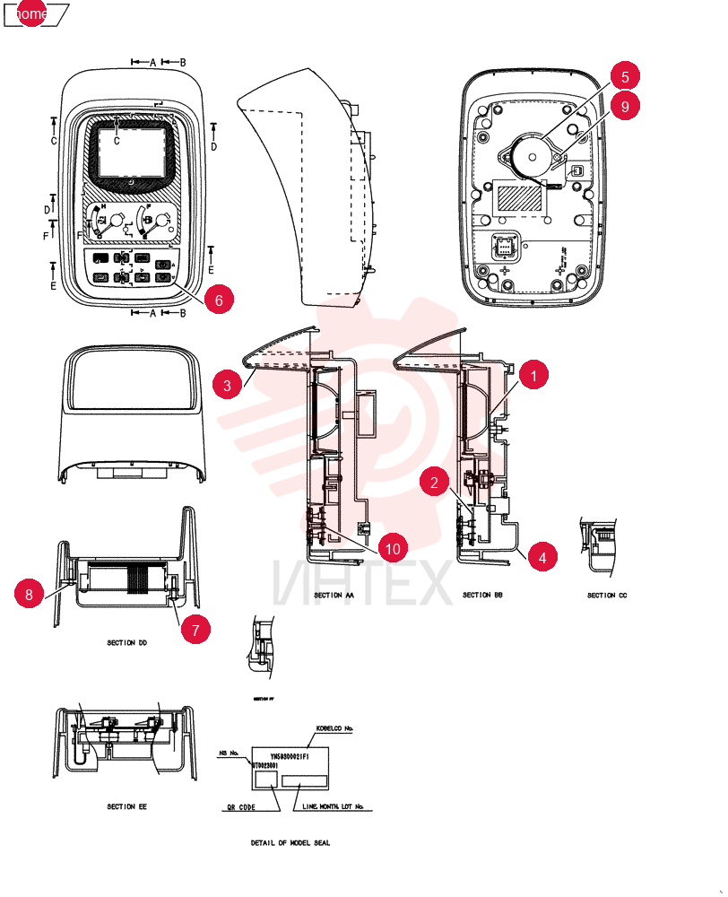 CONTROL MONITOR YN59S00021S001