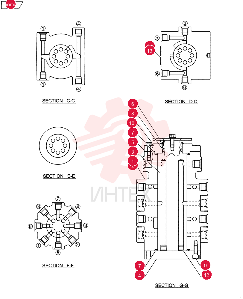 CONTROL VALVE YF30V00013F1