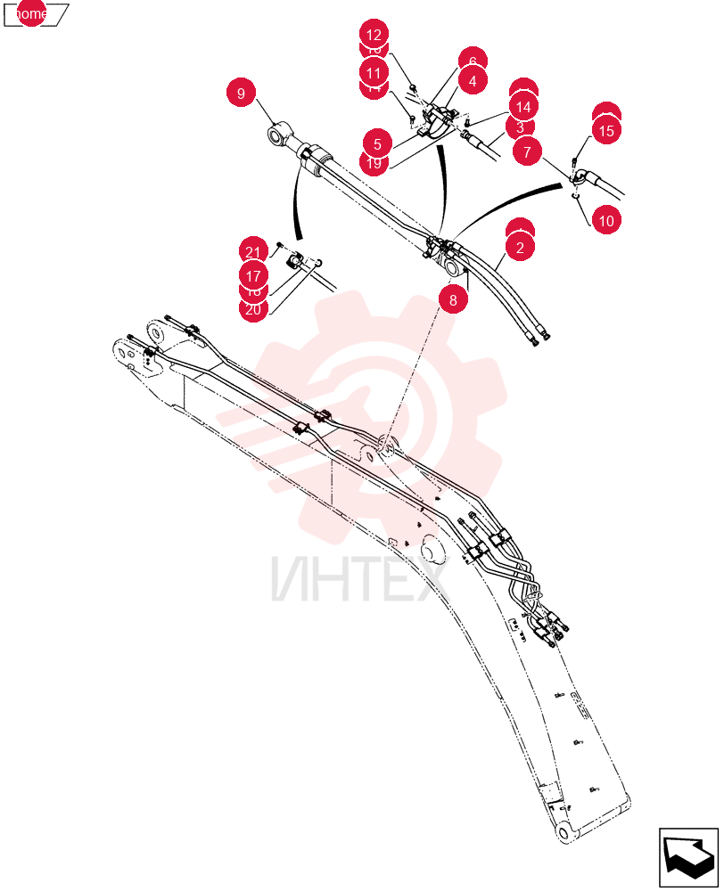 Cylinder, Arm YY42H00141F1