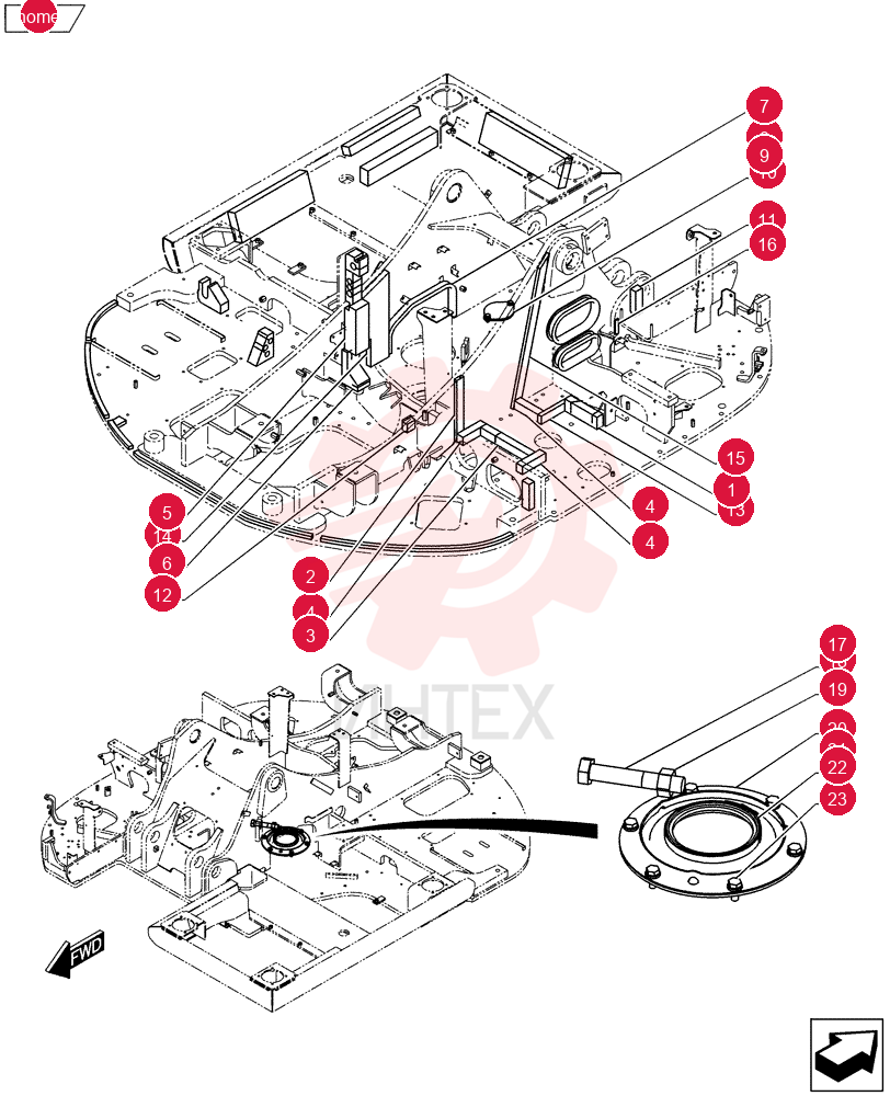 FOAM INSULATION YY52F01400P1