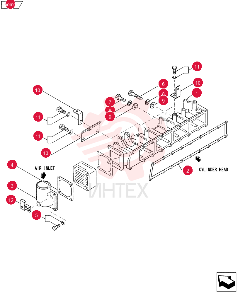 INLET MANIFOLD VA32G3010100