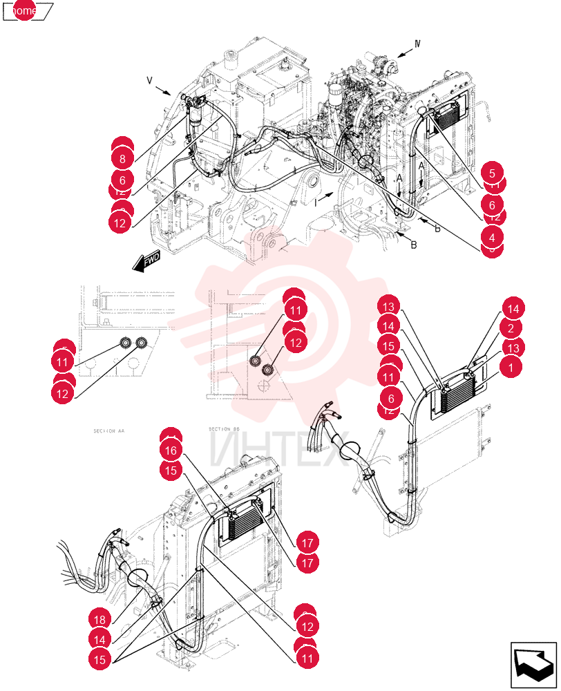 Схема (E135BSRLC) - CRAWLER EXCAVATOR ASN YH06-08001 YY21P00016F1