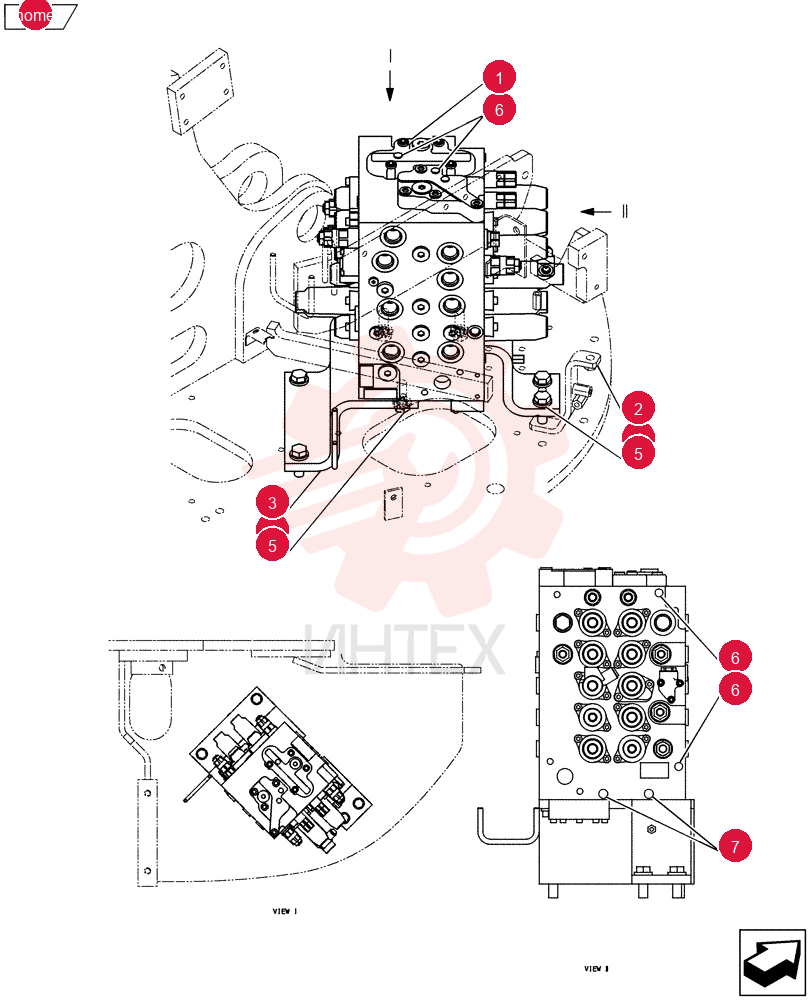 Схема (E135BSRLC) - CRAWLER EXCAVATOR ASN YH06-08001 YY64H00129F1
