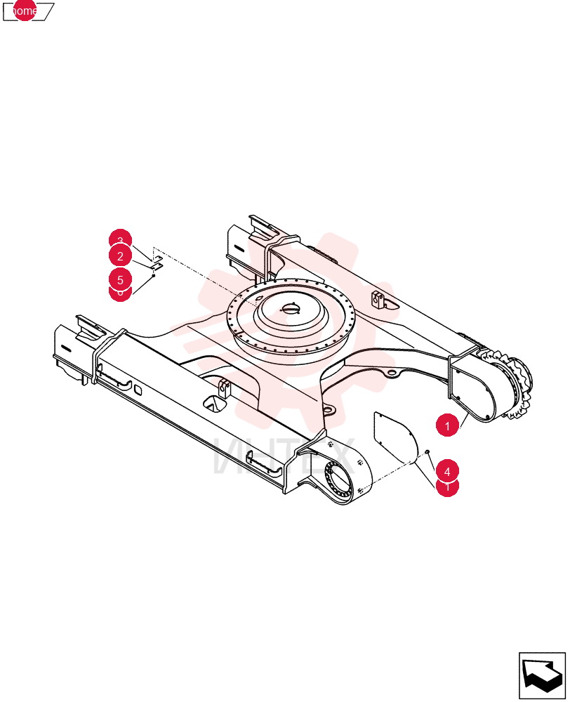 Схема (E135BSRLC) - CRAWLER EXCAVATOR ASN YH06-08001 YY01F00009F1