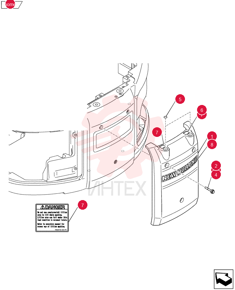 Схема (E135BSRLC) - CRAWLER EXCAVATOR ASN YH06-08001 YY60C00070F1