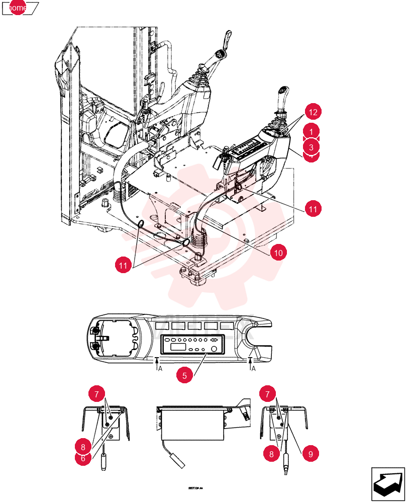 Схема (E135BSRLC) - CRAWLER EXCAVATOR ASN YH06-08001 YT54E00008F1