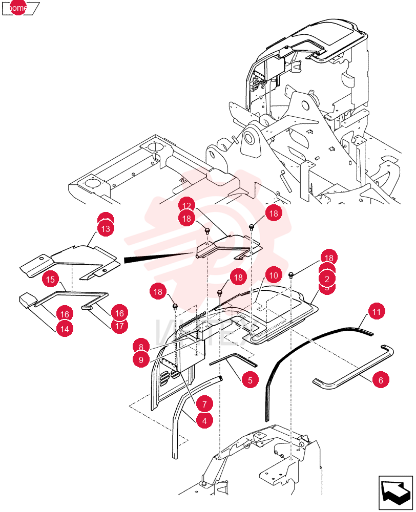 Схема (E135BSRLC) - CRAWLER EXCAVATOR ASN YH06-08001 YY21C00093F1