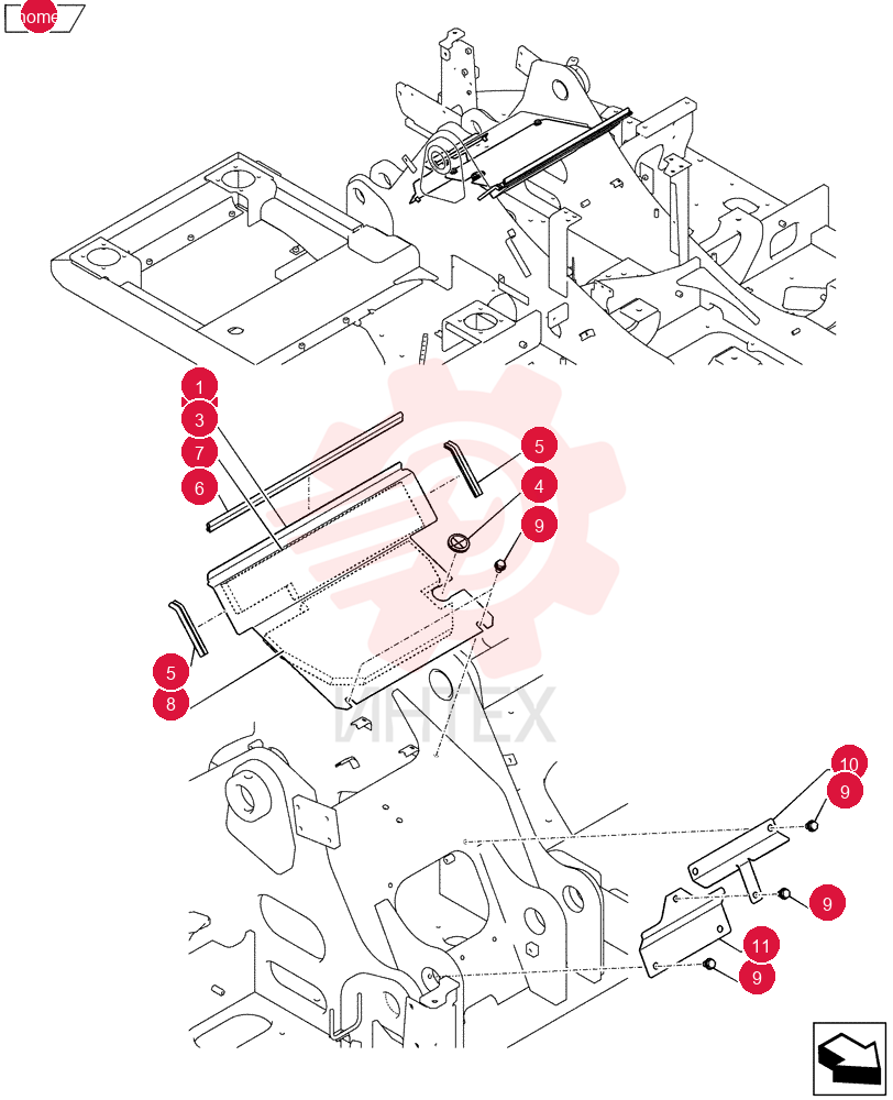 Схема (E135BSRLC) - CRAWLER EXCAVATOR ASN YH06-08001 YY21C00081F1
