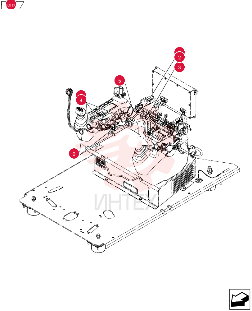 Схема (E135BSRLC) - CRAWLER EXCAVATOR ASN YH06-08001 LF11E00002F1