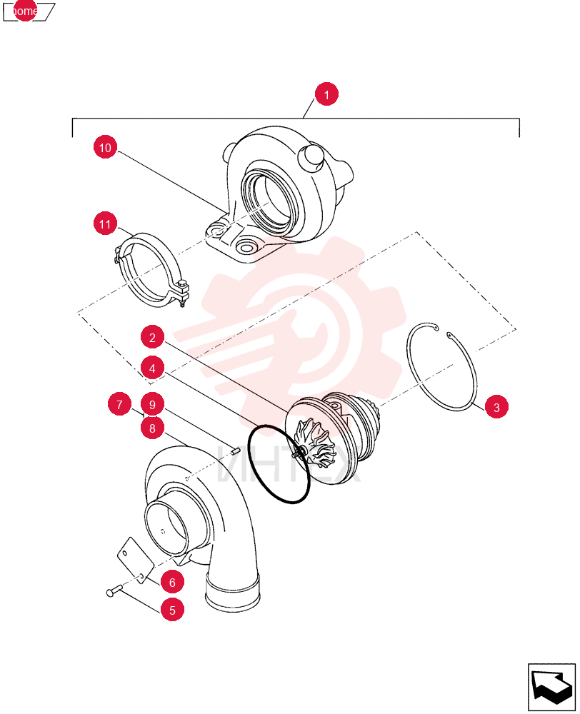 TURBOCHARGER VA4918902750