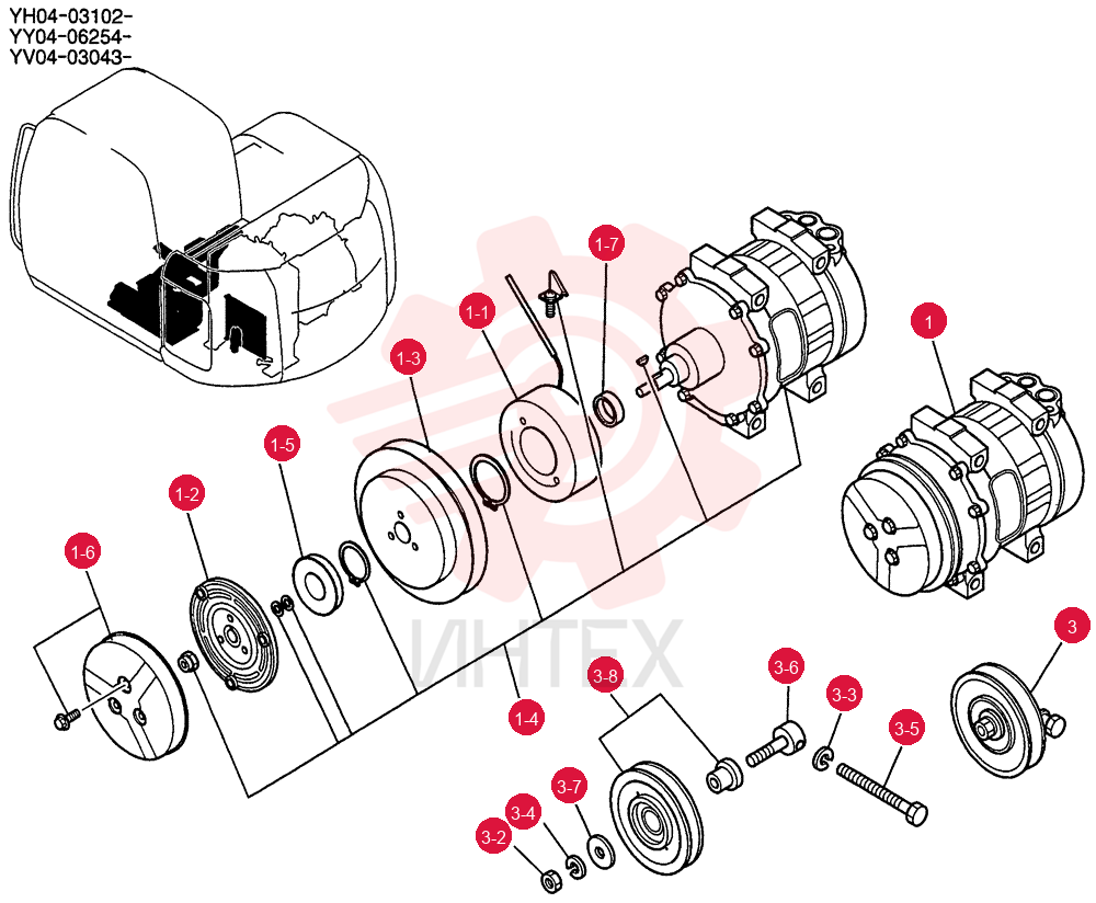COMPRESSOR YX91V00002F2