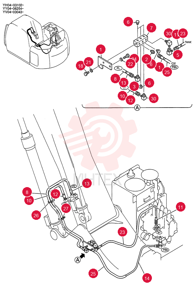 CONTROL LINES, VALVE YY64H00037F1