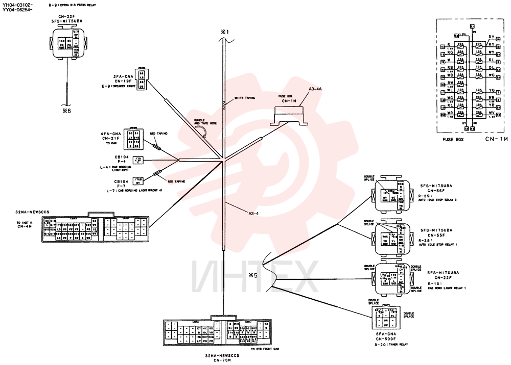 CONTROLLER ASSY (STD)   YH04-03102, Serial Range: -YH04-03304 YY22E00060F1 (1)