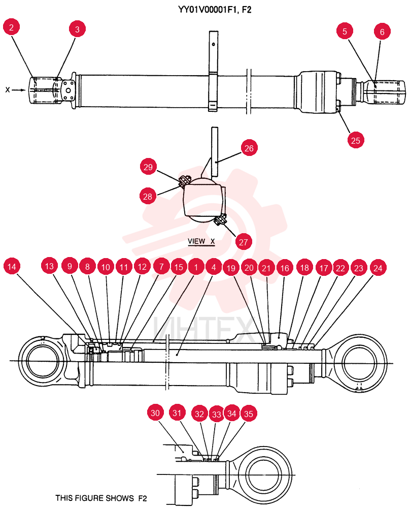 CYLINDER ASSY. YY01V00001F1 (2)