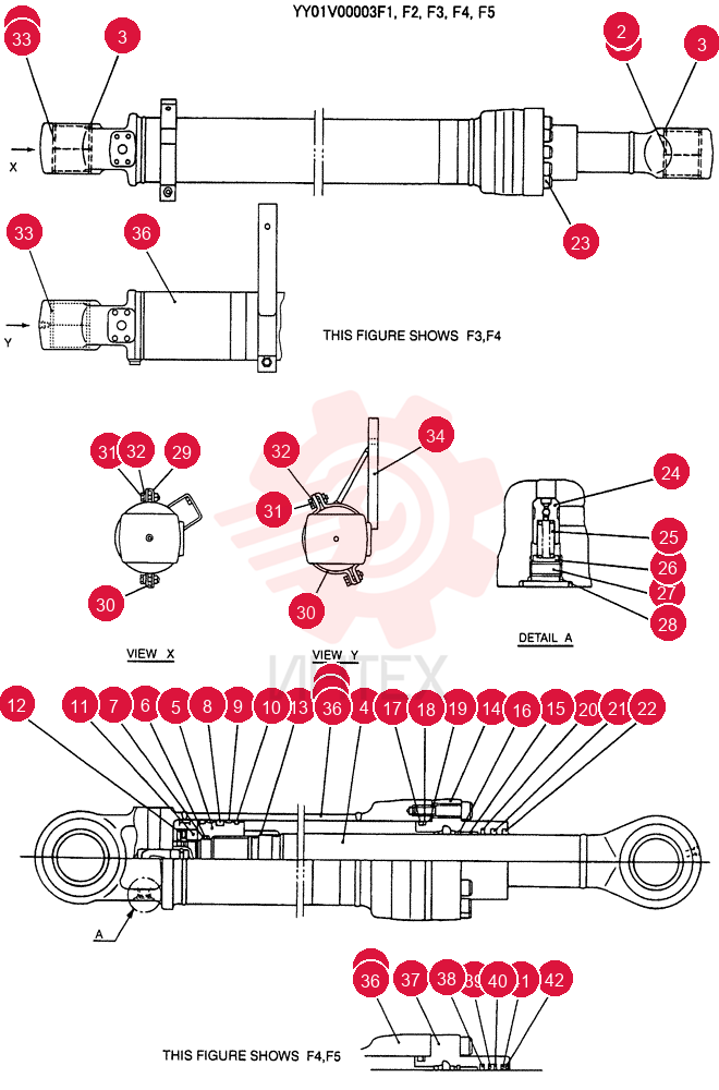 CYLINDER ASSY. YY01V00003F1