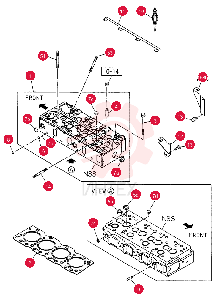 CYLINDER HEAD COVER 0-11C