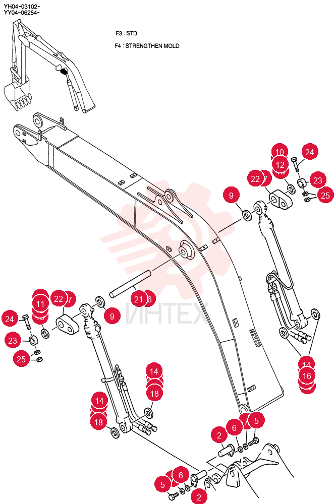 CYLINDER INSTAL YY02B00005F3