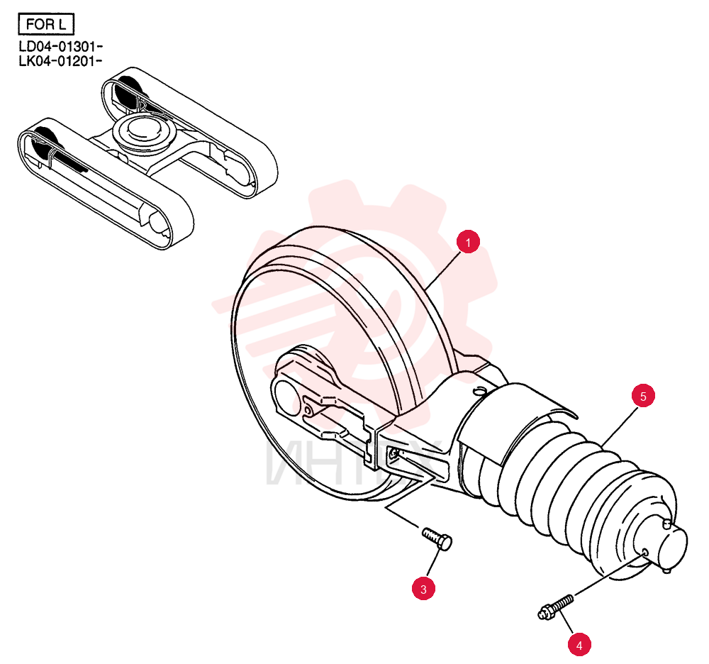 IDLER YN52D00024F2