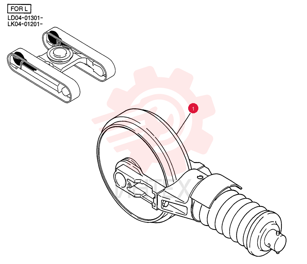 IDLER YN52D00023F2