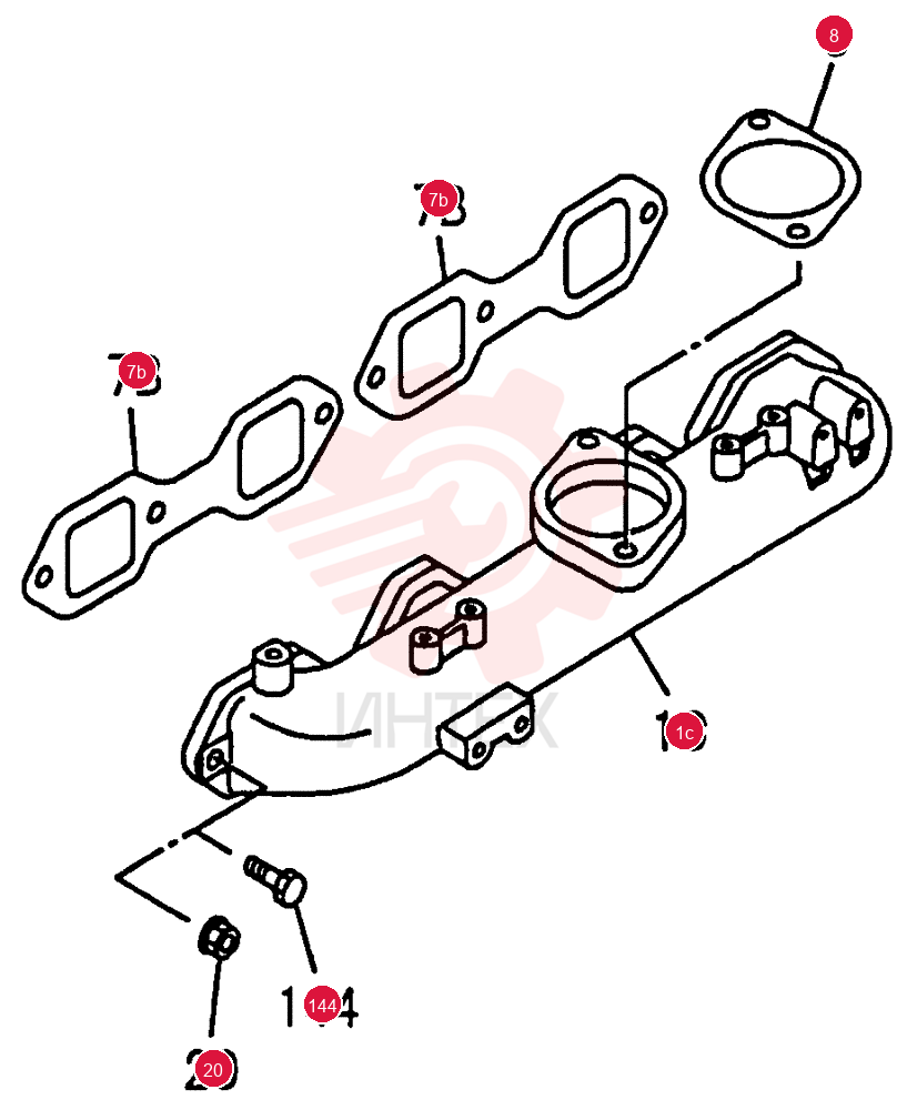 INLET MANIFOLD 0-25C