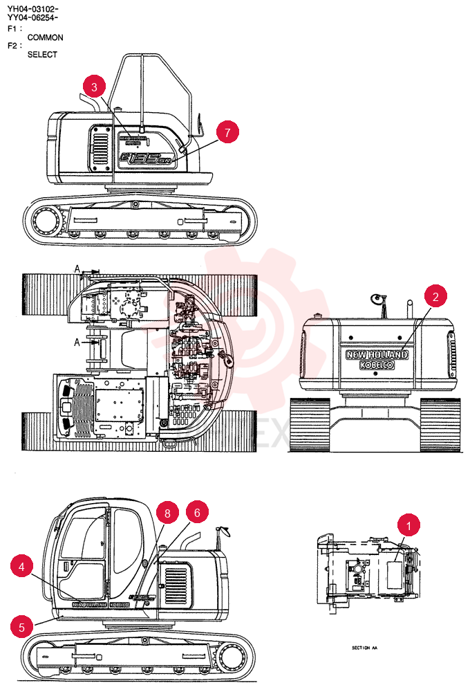 NAME PLATE INSTAL (COMMON) YY22T00099F1 (2)