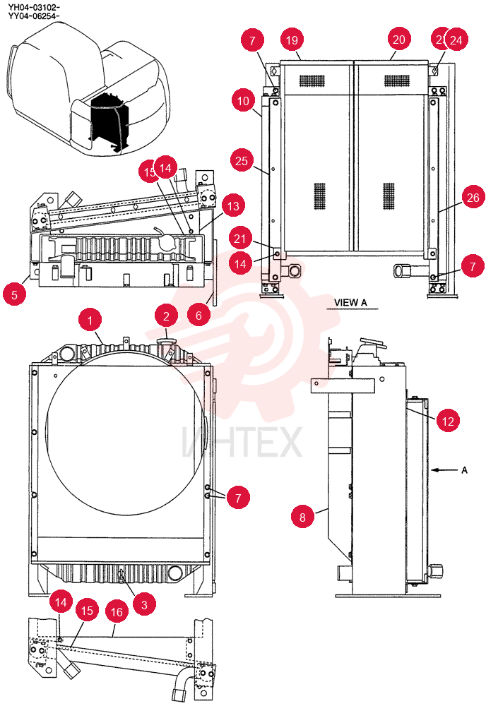 RADIATOR YY05P00004F1