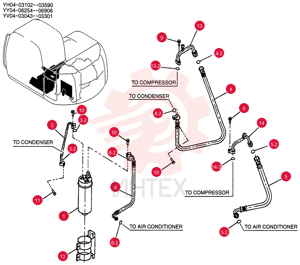 RECEIVER-DRIER YV96V00001F3