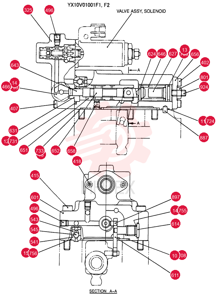 REGULATOR YX10V01001F1