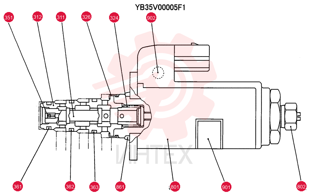 SOLENOID VALVE YB35V00005F1